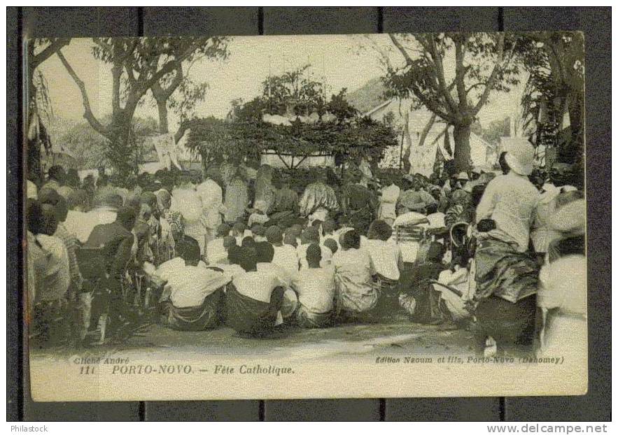 DAHOMEY PORTO NOVO Fete Catholique - Dahome