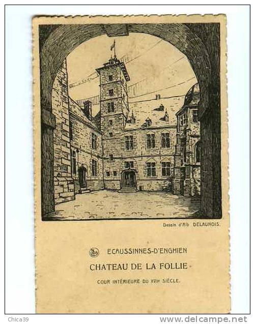 003315   -   Ecaussinnes-d'Enghien  -  Château De La Follie - Ecaussinnes