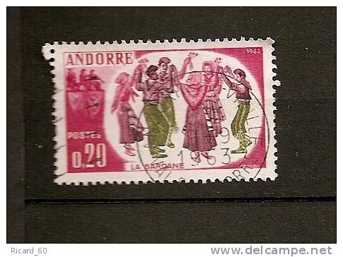 Timbre(s) Oblitéré(s) D'andorre, Folklore Andorran, La Sardane, Danse - Used Stamps