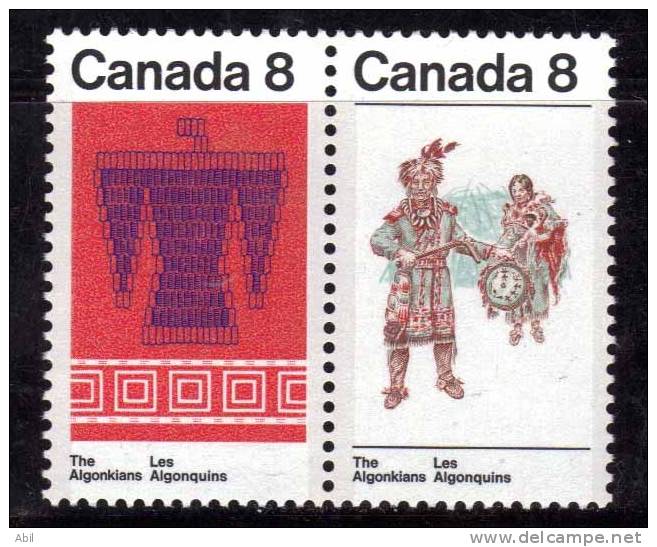 Canada 1973  N°Y.T. :  519 Et 520** - Nuovi