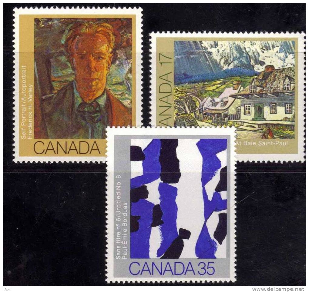 Canada 1981  N°Y.T. :  766 à 768** - Nuovi