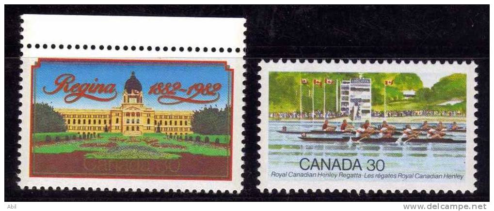 Canada 1982  N°Y.T. :  812 Et 813** - Nuevos