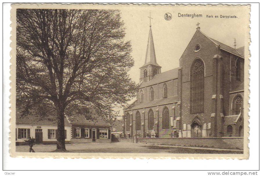 DENTERGHEM - Kerk En Dorpplaats - Uitg. : Delaere - Dentergem