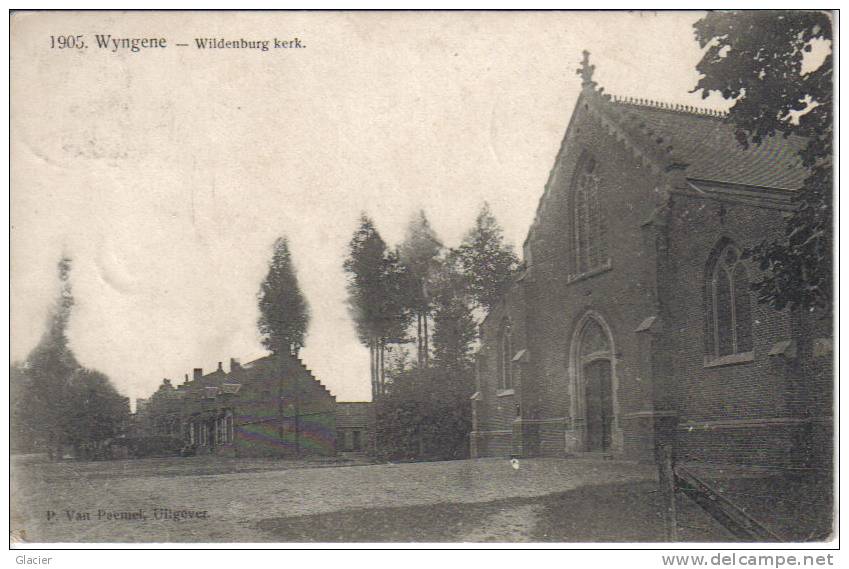 1905  - WYNGENE -  Wildenburg Kerk - Wingene