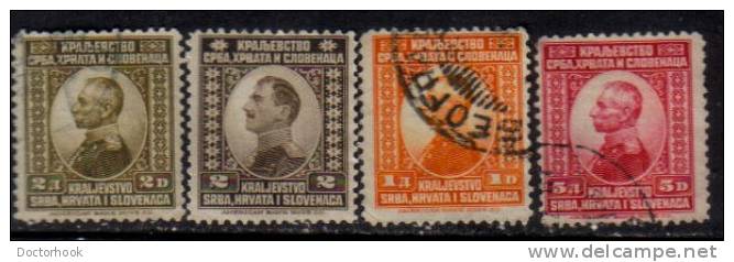 YUGOSLAVIA   Scott #  1-14  F-VF USED - Used Stamps