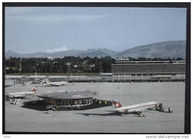 Suisse Genève Avion Aviation Aeroport Aerodrome   PsuisseP RH058032 - Aerodrome