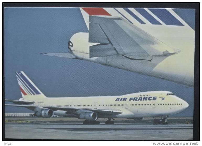 Avion Aviation Civile Air France Boeing   PP RH058180 - 1946-....: Moderne