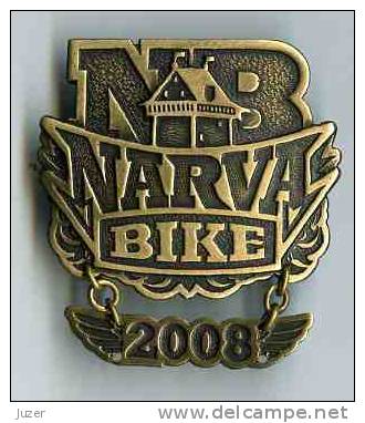 Estonian Badge: NARVA BIKE 2008 - BIKEFEST BIKE FEST - Motorbikes