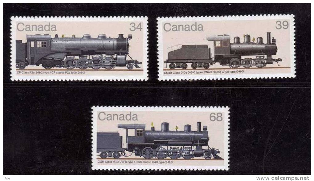 Canada 1985  N°Y.T. :  940,942 Et 943** - Nuevos