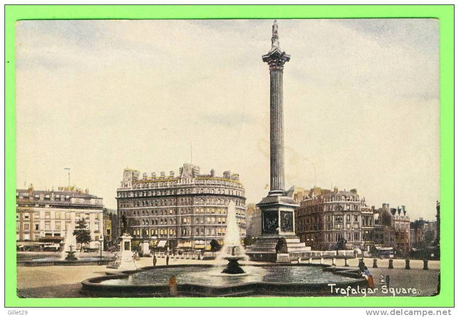 LONDON - TRAFALGAR SQUARE - ANIMATED -  S. HILDESHEIMER & CO LTD - - Trafalgar Square