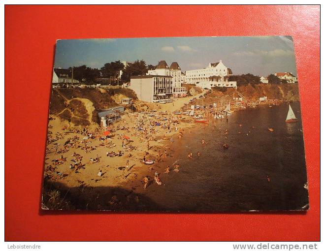 CPM VOYAGEE 1976 -29-FINISTERE-EN CLOHARS CARNOËT,LE POULDU CHARMANTE STATION BALNEAIRE-3 PHOTOS RECTO /VERSO - Clohars-Carnoët