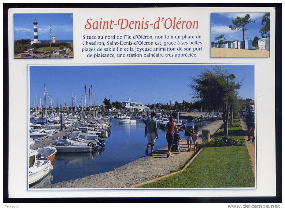 France--2004--tp  Jeux Olympiques Athènes Seul Sur Carte Postale St Denis D´Oléron-cachet Rond St Denis - 1961-....