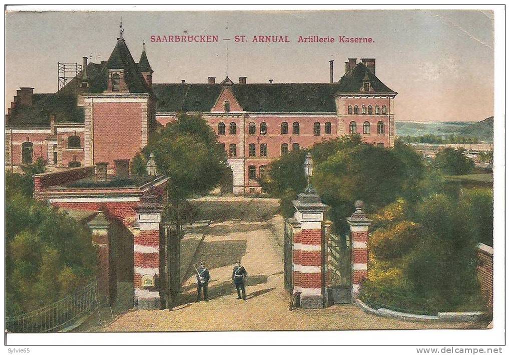 SAARBRUECKEN-ST ARNUAL -artillerie Kaserne - Saarbruecken