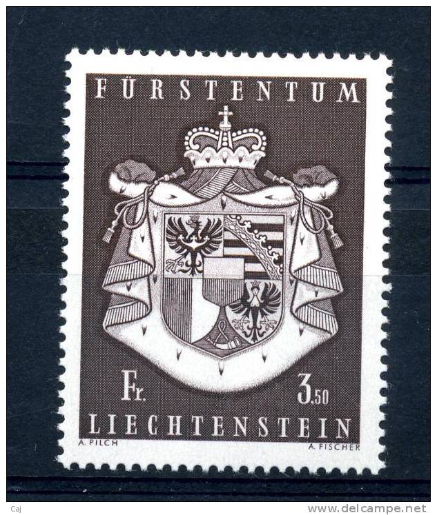 Liechtenstein  :  Yv  455  **   à 22 % De La Cote Yvert - Unused Stamps