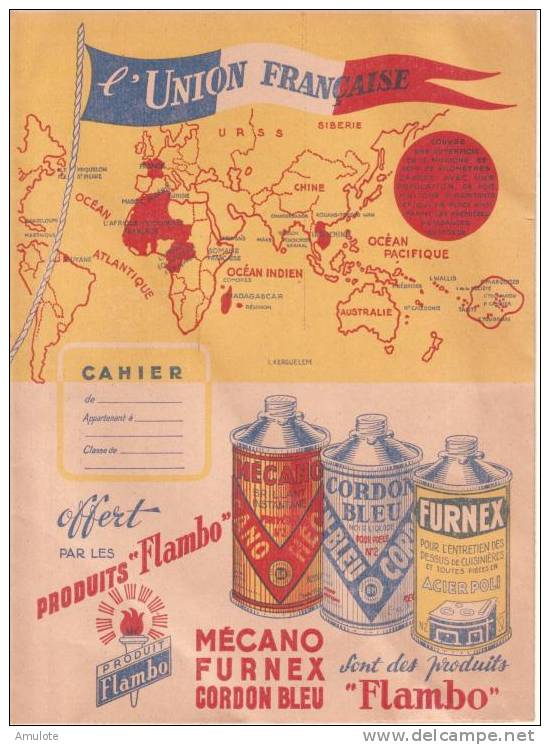 Protège-cahier  Produits  FLAMBO UNION FRANCAISE - Schutzumschläge