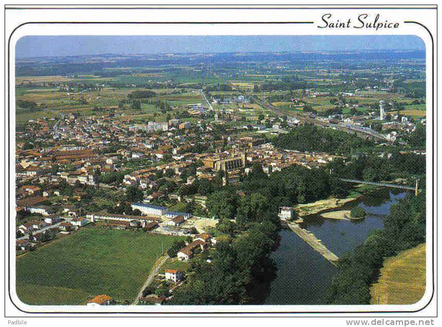 Carte Postale 83. Saint-Sulpice   Vue D'avion   Trés Beau Plan - Saint Sulpice