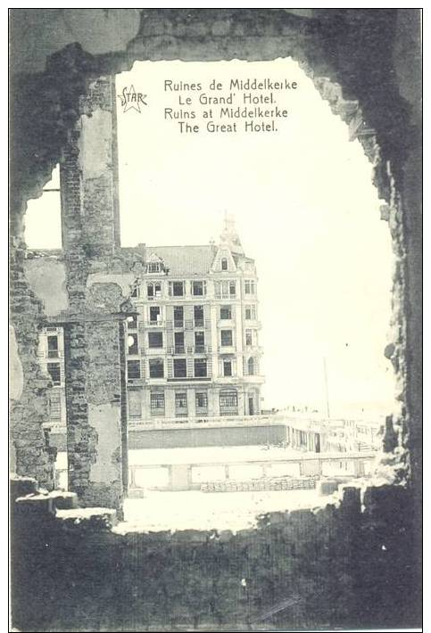 Ruines De Middelkerke   Le Grand Hotel (844  ) - Middelkerke