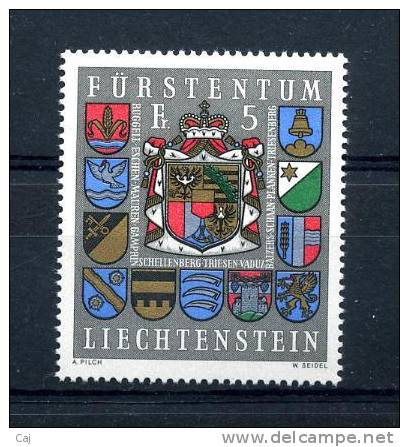 Liechtenstein  :  Yv  537  **  ,  à 22 % De La Cote Yvert - Unused Stamps