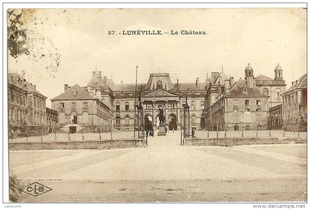 LUNEVILLE.LE CHATEAU - Luneville