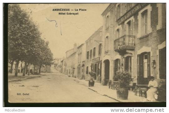 42 ANDREZIEUX BOUTHEON La Place Hôtel Exbrayat - Andrézieux-Bouthéon