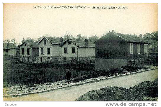 95 SOISY Sous MONTMORENCY Avenue D'Alembert - Soisy-sous-Montmorency