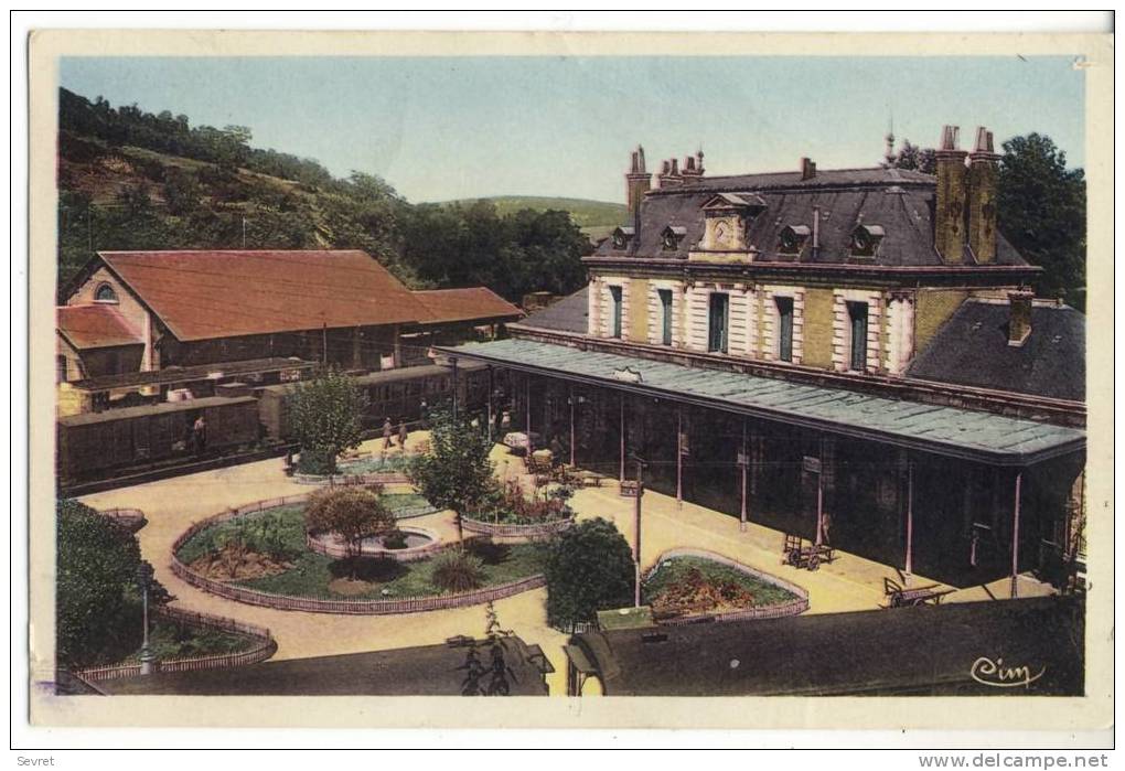 FIGEAC -   La Gare . Très Beau Cliché Couleur - Figeac