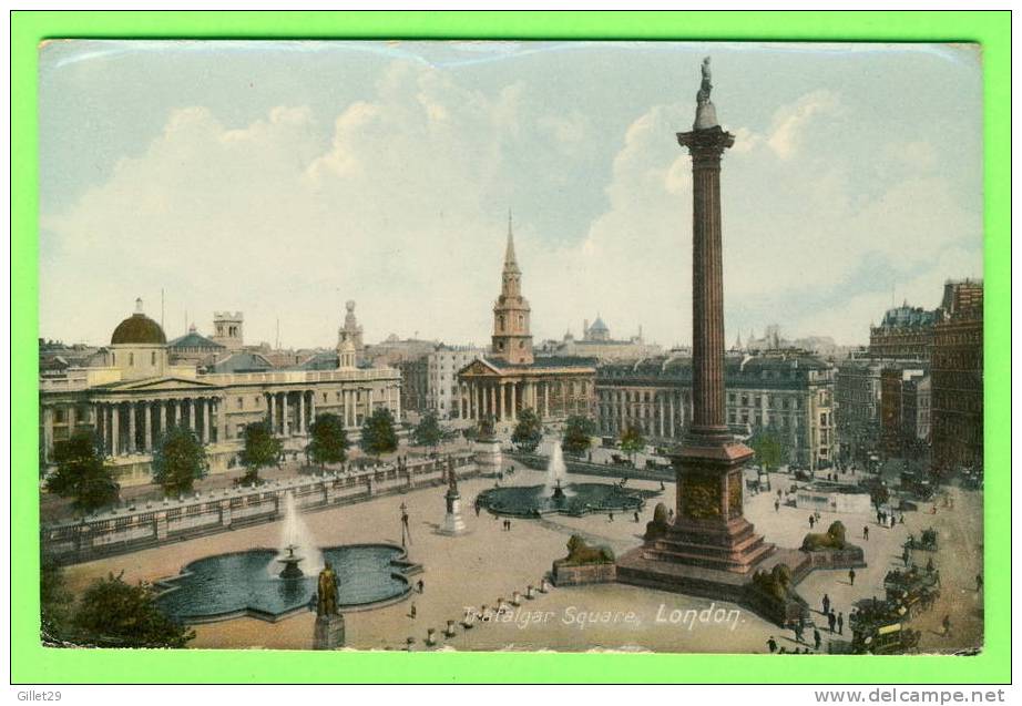 LONDON - TRAFALGAR SQUARE - ANIMATED - - Trafalgar Square