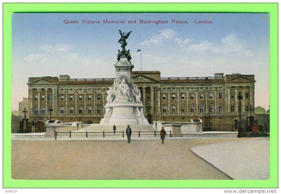 LONDON - QUEEN VICTORIA MEMORIAL & BUCKINGHAM PALACE - ANIMATED - - Buckingham Palace