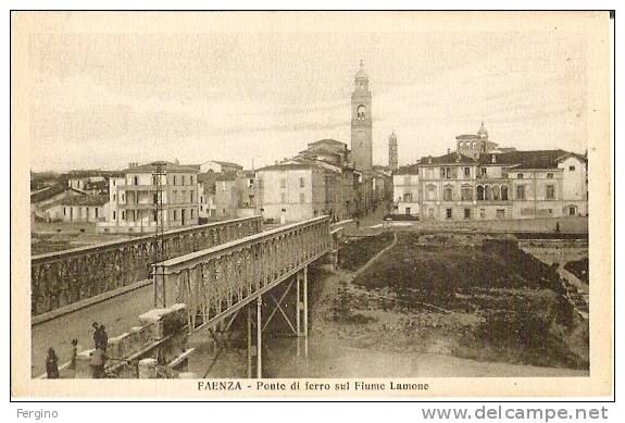 240/FP/09 - EXTRA - FAENZA: Ponte Di Ferro Sul Fiume Lamone - Faenza