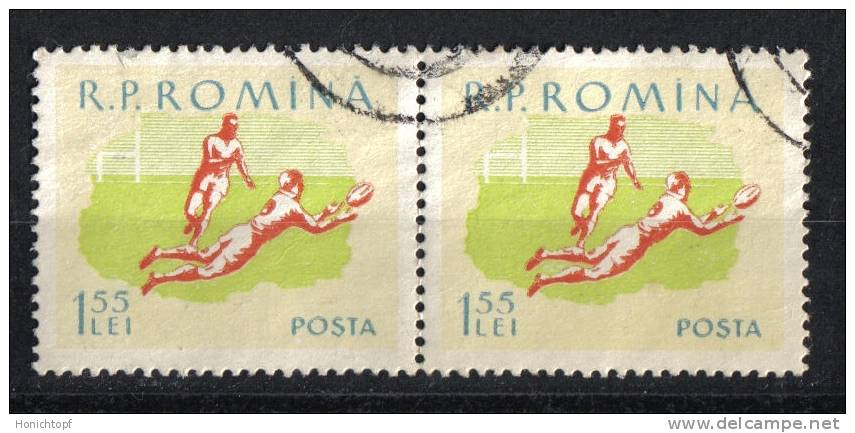 Rumänien; 1959; Michel 1808 O; Sport; Paar - Used Stamps