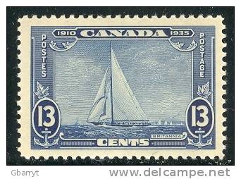 Canada Scott # 216 MNH VF (Minor Gum Fault) Royal Yacht Britannia Ships............................M6 - Unused Stamps