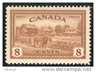 Canada Unitrade 268 MNH VF  Peace Issue Farm Scene Farming..........................M20 - Nuovi