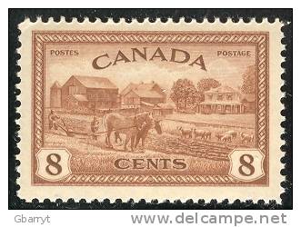 Canada Unitrade 268 MNH VF  Peace Issue Farm Scene Farming..........................M20 - Unused Stamps