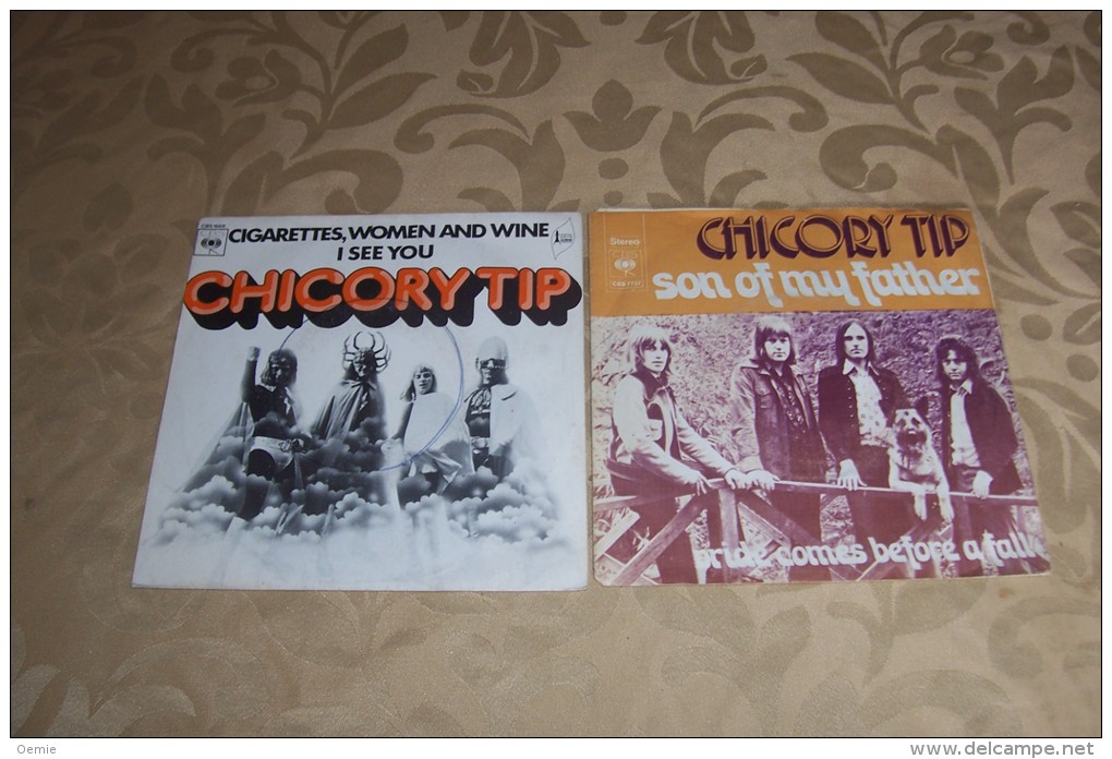 CHICORY  TIP  °°°   LOT DE  2  / 45  TOURS - Complete Collections