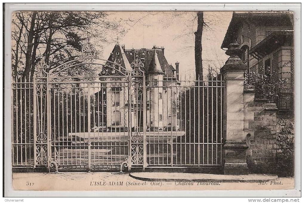 L´isle Adam   Chateau Thoureau - L'Isle Adam