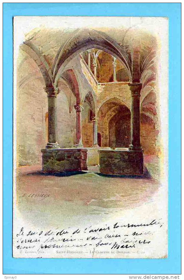 B - ILLUSTRATEUR - LESSIEUX - SAINT HONORAT - Carte Avant 1903 - Lessieux