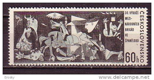 L3388 - TCHECOSLOVAQUIE Yv N°1500 ** PICASSO - Neufs