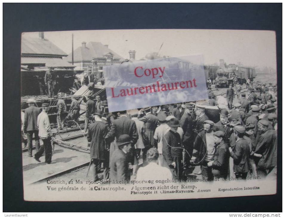 CONTICH - Catastrophe 21 Mai 1908 - Kontich