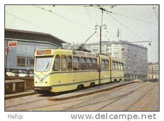 SAINT-GILLES - Boulevard Jamar - STIB Motrice 4025 -  Juillet 1971 - Transporte Público