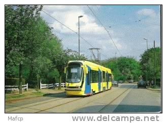 WATERMAEL-BOITSFORT - Avenue De La Forêt  STIB Motrice 2047 -  Mai 1994 - Vervoer (openbaar)