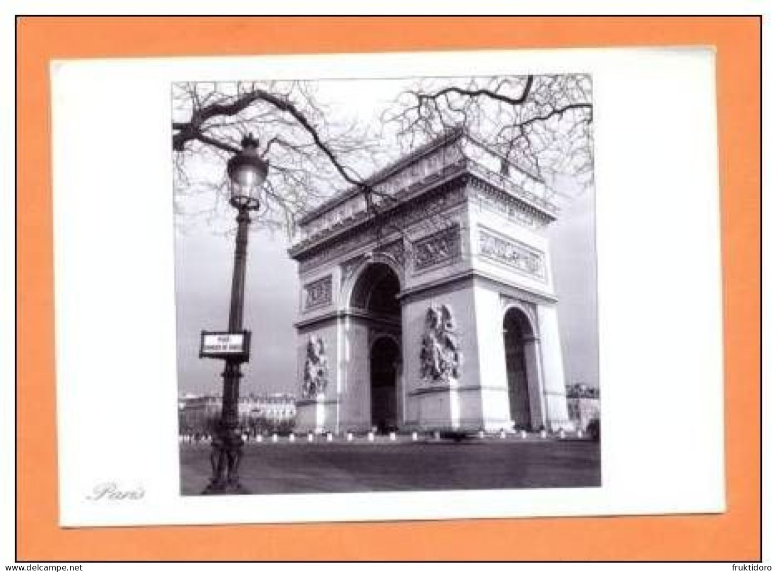 AKFR France Postcards Paris - Arc De Triomphe - Bridge Alexandre III - Louvre Museum - Collezioni E Lotti