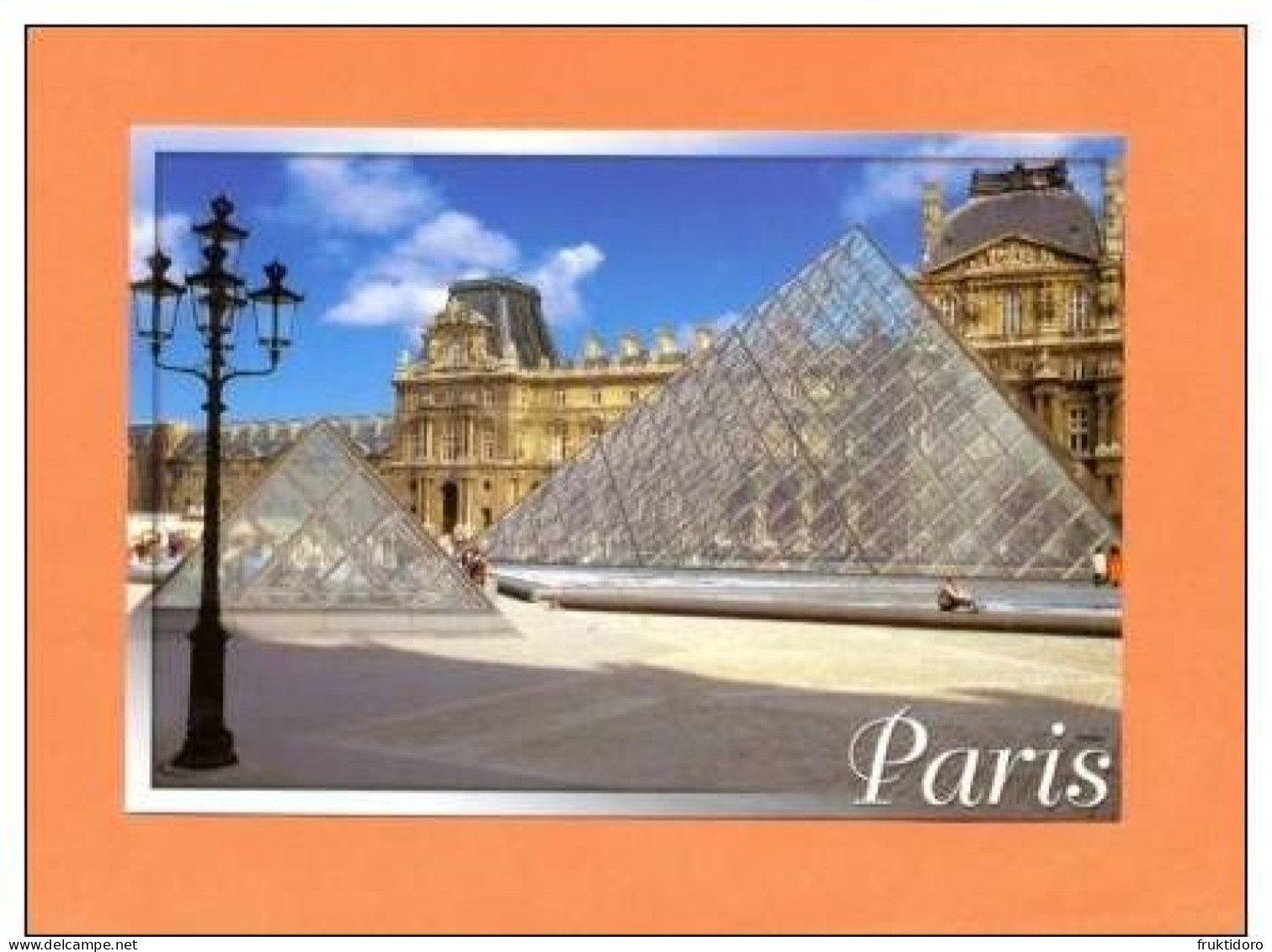 AKFR France Postcards Paris - Arc De Triomphe - Bridge Alexandre III - Louvre Museum - Collections & Lots