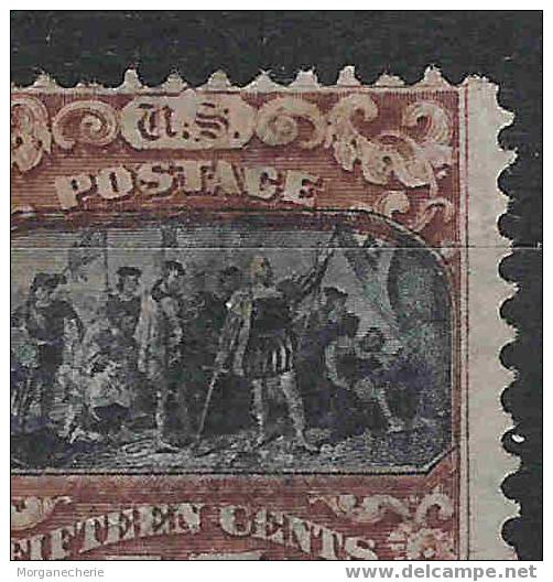 USA, 1869, MI 32 I,  @ GRILLED COLUMBUS 15 CENTS TYPE I 31/3/1869 - Used Stamps