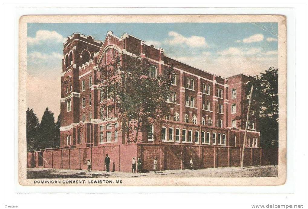 DOMINICAN CONVENT. LEWISTON. ME. MAINE - Lewiston