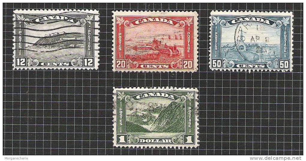 CANADA, 1930-31, YT 140-150 (-146), 152-155, 140a-145a (-142a) 156-137 - Usati