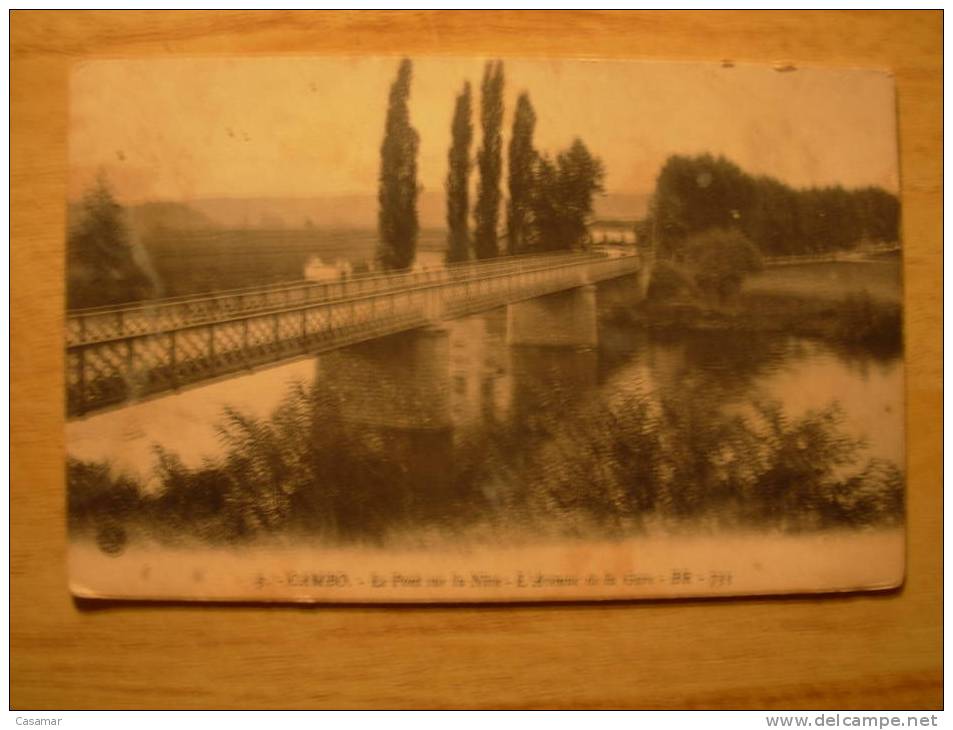 France Cambo Le Pont Sur La Nive Avenue De La Gare - Puentes