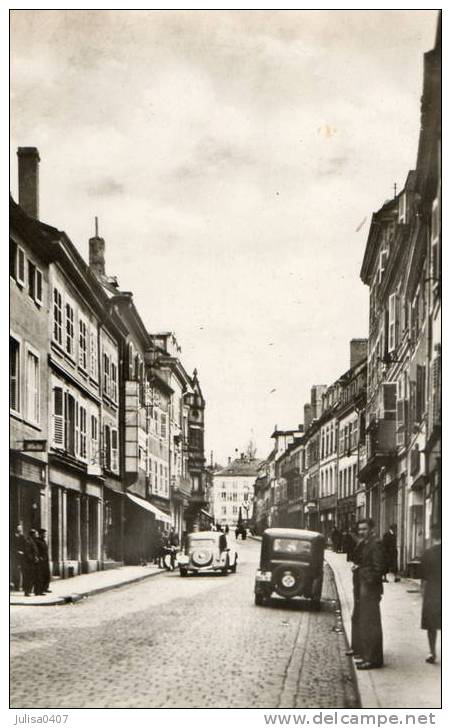 SARREBOURG (57) Grande Rue Automobile Animation - Sarrebourg