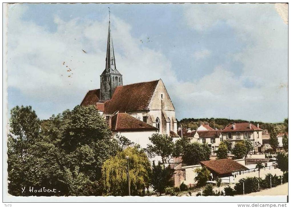 CpF0533 - SOUPPES Sur LOING - L'église Saint Clair Coté Sud-Ouest - (77 - Seine Et Marne) - Souppes Sur Loing