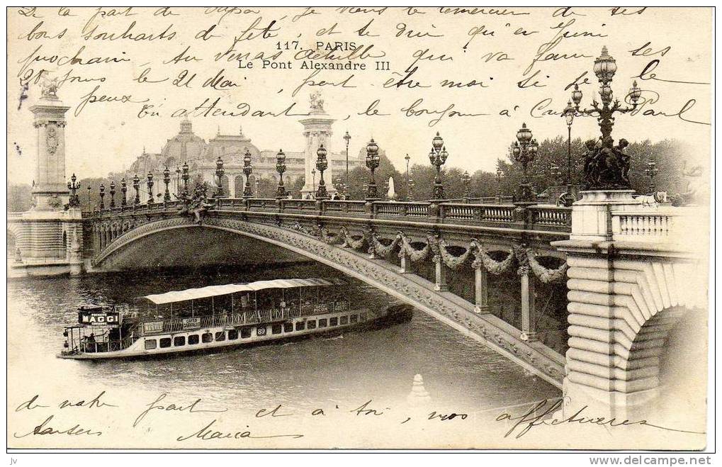 Pont Alexandre 3 - Die Seine Und Ihre Ufer