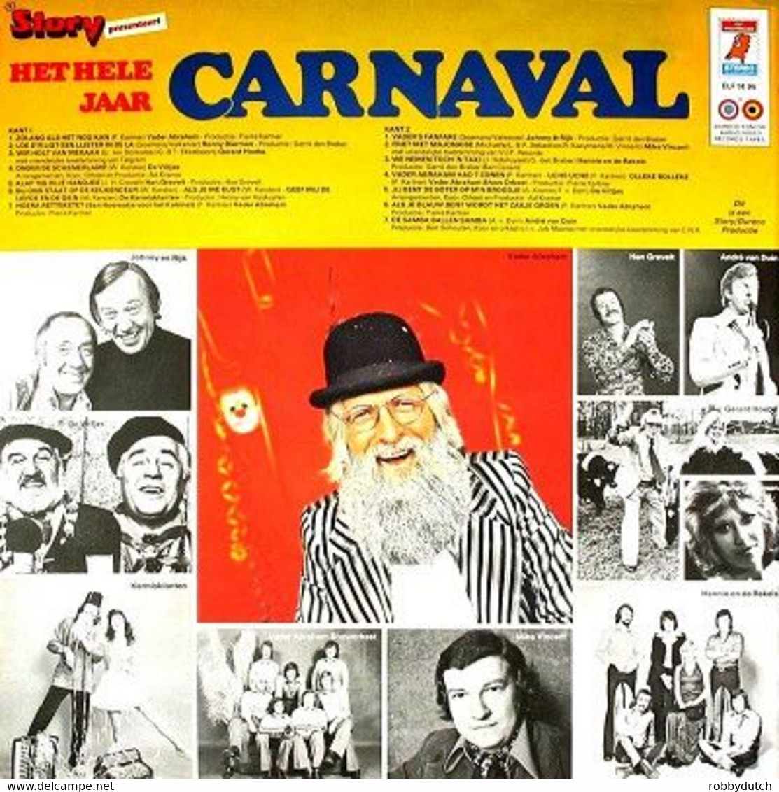 * LP *  HET HELE JAAR CARNAVAL  - DIVERSE ARTIESTEN (Carnaval Holland ) - Andere - Nederlandstalig